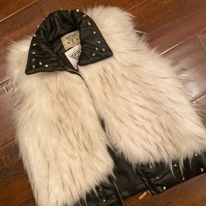 Kids Faux Fur Vest